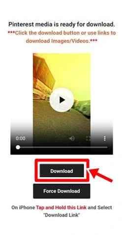 Download Pinterest Video